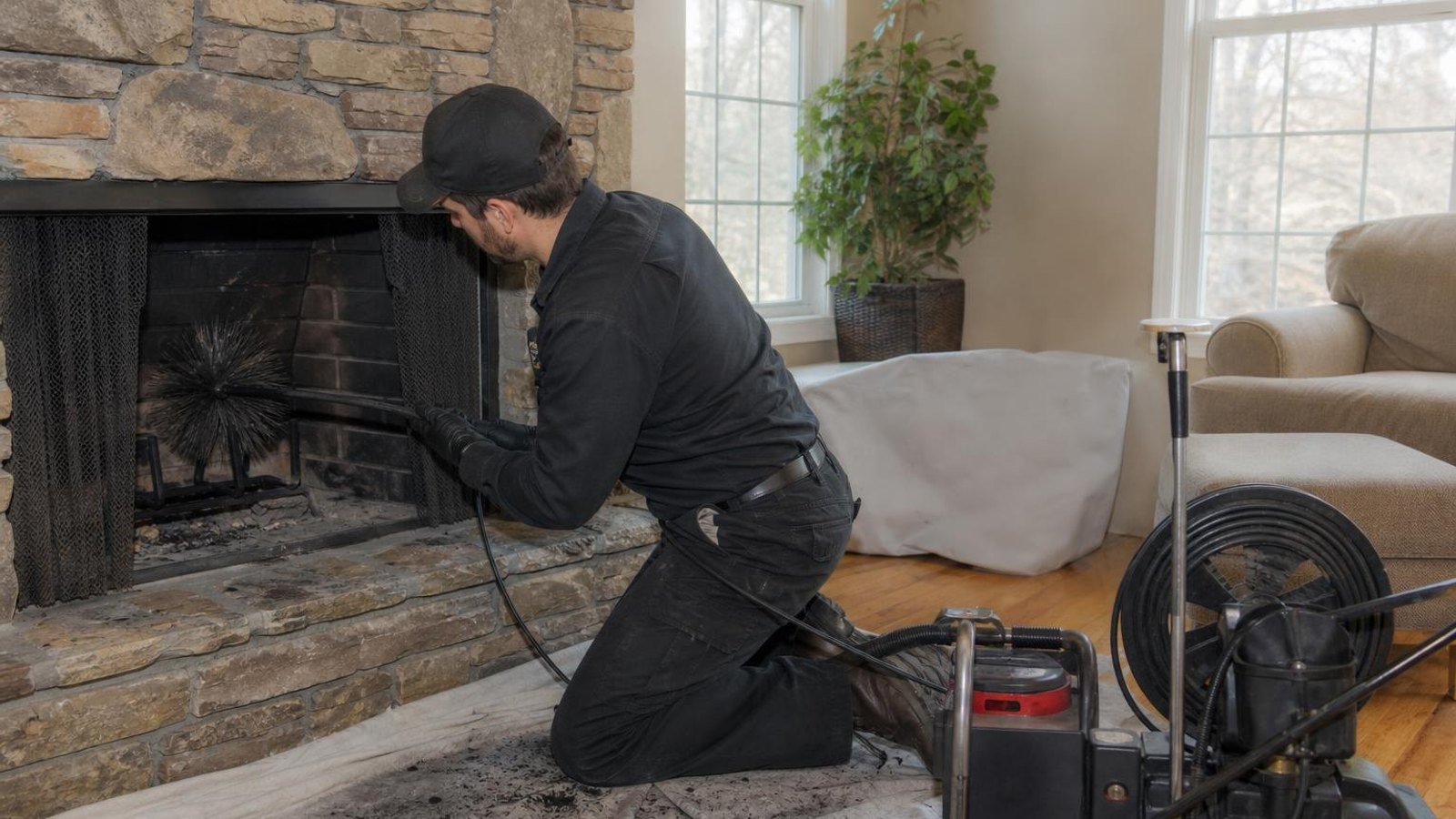 Local chimney sweep & inspection for Canton homes