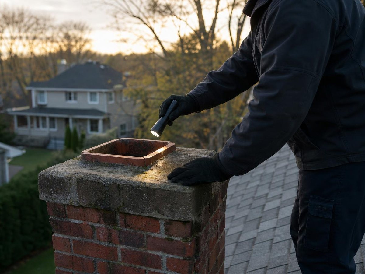 Elm Ridge Chimney Service work in Canton
